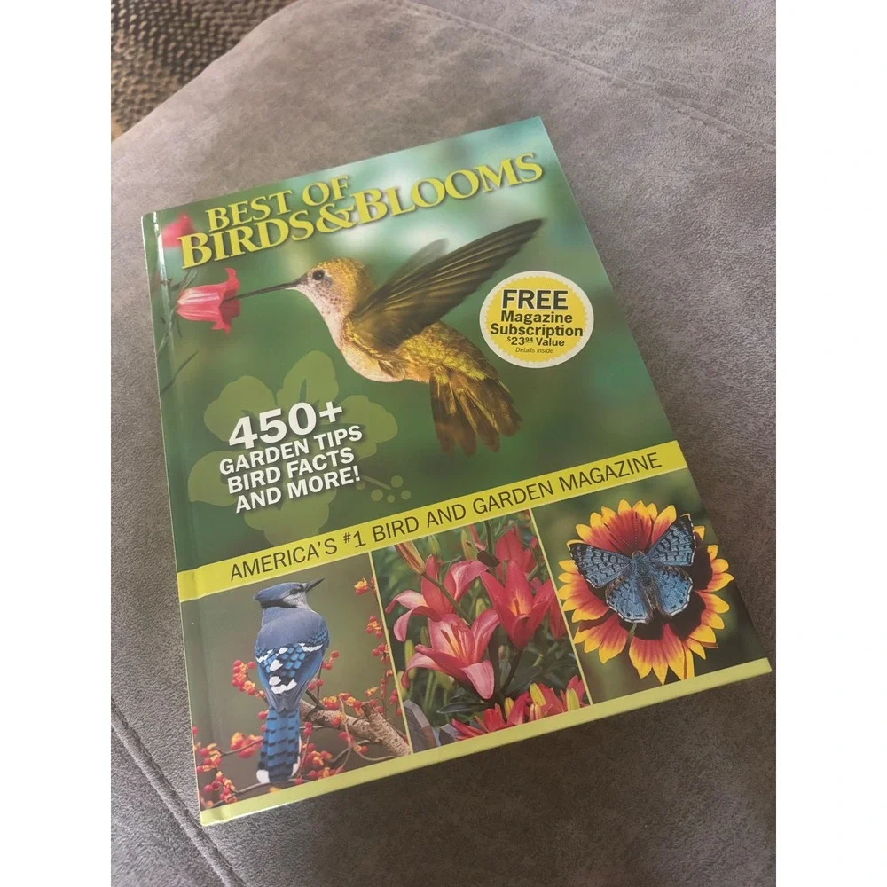 Best of Birds & Blooms Hardcover Book 2007 Reader's Digest Gardening Bird Facts